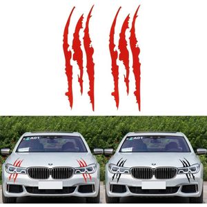 2 stuks reflecterende auto sticker monster Scratch streep klauw Marks auto auto koplamp decoratie vinyl decal auto stickers  grootte: 40X12cm