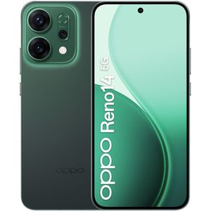 OPPO - Reno14 - Smartphone - Lichtgevend Groen - 512 GB - 6.59 inch