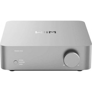 WiiM - Vibelink Amp - Zilver - Eindversterker - 100W met ESS 9039Q2M DAC en TI TPA3255