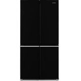Sharp SJFA15IMXBFEU - Amerikaanse koelkast - 4 deuren - Stil: 41 dB - No Frost - 488 liter - Zwart