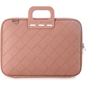 Bombata Laptop Bag Intrecciato 15.6 inch Rose