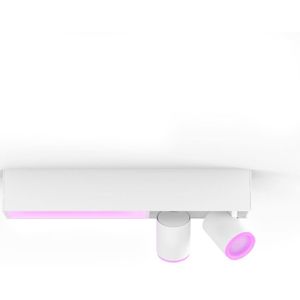 Philips Hue Centris opbouwspot White & Color 2-lichts Wit - rechthoekig