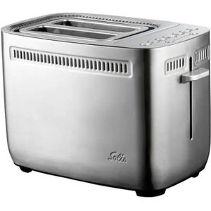 Solis Sandwich Toaster 8003 Toaster Broodrooster - Tosti Apparaat - Zilver