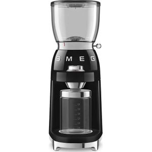 SMEG CGF11BLEU - Elektrische koffiemolen - Zwart - 30 maalstanden