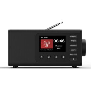 Hama Radio DAB+ DR1001 Zwart
