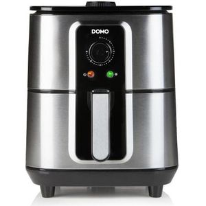 DOMO DO536FR - Deli-Fryer 5.5L - Hetelucht friteuse - 1.5kg - 80° tot 200°C - 30min timer - Teflon tank en mand