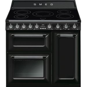 Smeg Victoria CUISINIA?RE TR93IBL2 Range-fornuis Inductiekookplaat zones Zwart A