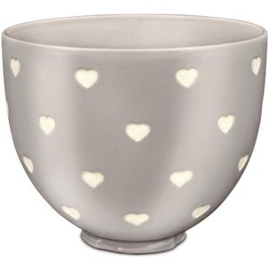 KitchenAid 5KSM2CB5CH Keramische mengkom 4,7L - Layered hearts