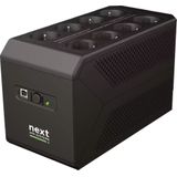 Next - Office Protection Station II 650 - Ononderbroken Stroomvoorzieningssysteem - 650 VA - 360 Watt