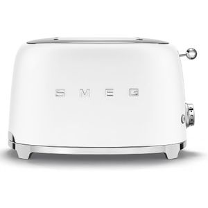 SMEG TSF01WHMEU - Broodrooster - Mat Wit - 2x2 - 950W - 6 niveaus