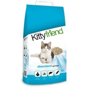 Kitty Friend Absorbents Kattenbakvulling - 10 LTR