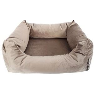 Madison Friends Hondenmand Velvet Taupe - 80X67X22 CM