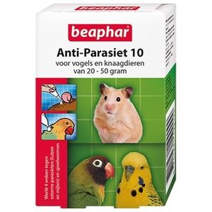Beaphar Anti-Parasiet Knaag / Vogel - 10 20-50 GR 2 PIPET