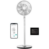 Duux Whisper Flex Ultimate Wit - Smart Statiefventilator & Tafelventilator met Dock & Accu