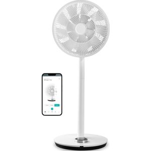 Duux Whisper Flex Wit - Smart Statiefventilator - Staande Ventilator Geruisloos