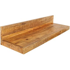 Wandplank MAKASSAR 80cm naturel mango hout - 44741