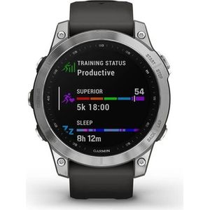 Garmin fenix 7 - Multisport Smartwatch voor heren - Geavanceerde GPS Tracker - 10ATM Waterdicht - 18 dagen batterij - 47mm - Graphite