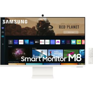 Samsung 4K Smart LED TV S32BM801UU (2022) Polar White 32″