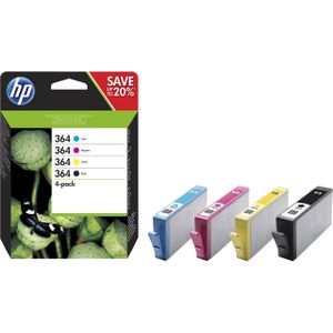 HP cartridge 364MULPACK - Instant Ink (Zwart + kleur)