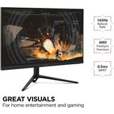 Viewsonic - VX2728J - Monitor - Zwart - 27 inch - 1920x1080 - 1ms - 180 Hz