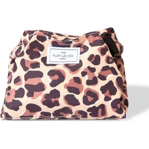The Flat Lay Co. Drawstring Bag - Leopard Print
