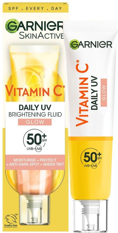 Garnier Vitamin C Daily UV Brightening Fluid Glow SPF 50+ 40ml