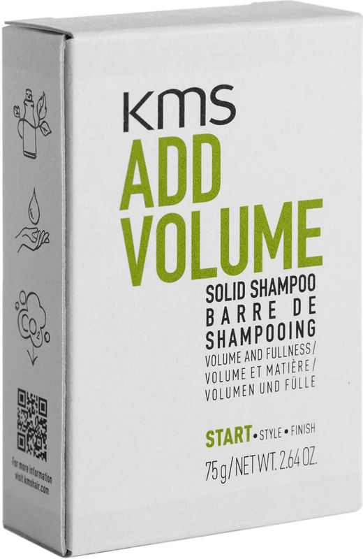 KMS Add Volume Solid Shampoo 75g