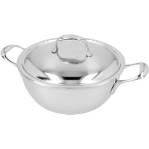 Demeyere Atlantis Conische Braadpan - Met Deksel - 28 cm