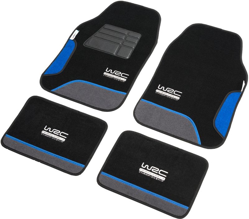 WRC Universele Automatten - voor en achter - blauw