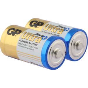 GP Batterijen - GP C Baby batterij Alkaline Ultra Plus 1,5V 2st