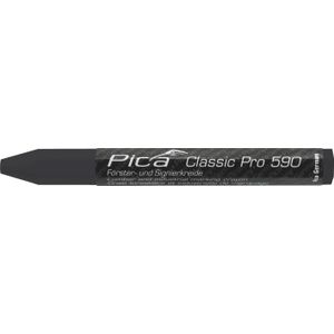 Pica - Pica 12st 590/46 Markeerkrijt PRO 12x120mm zwart