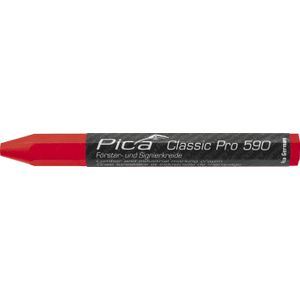 Pica - Pica 12st 590/40 Markeerkrijt PRO 12x120mm rood