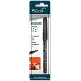 Pica - Pica 534/46 Perman. Pen 1,0mm rond zwart, blister