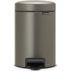 Brabantia Pedaalemmer NewIcon - 3L - Platinum