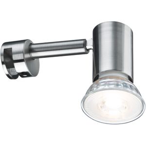 Paulmann - Paulmann Spiegellamp Simplo - LED - 5,3W - Staal geborsteld