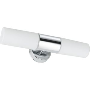 Paulmann - Paulmann Spiegellamp Lenia - LED - 2x40W - Chroom/opaak