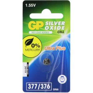 GP Batteries - GP Batteries Gp Knoopcel Zilver D377/sr66 - 30 Dagen Niet Goed Geld Terug