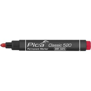 Pica - Pica 10st 520/40 Permanent Marker 1-4mm rond rood