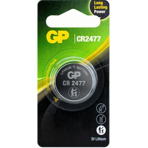 GP Batteries GPCR2477STD270C1 CR2477 Knoopcel Lithium 3 V 1 stuk(s)