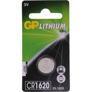 GP Batterijen - GP CR1620 Lithium knoopcel 3V 1st