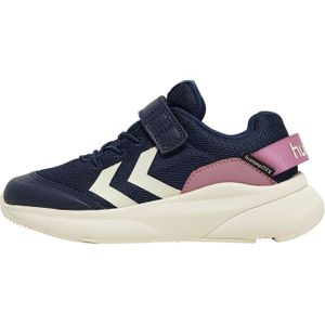 Hummel Reach 250 hummelTEX Recycled Sneaker wasserabweisend Kinder black iris/pink 27 für Kinder, blau, Gr. 27 EU