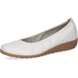 Caprice Da.-Ballerina für Damen, weiß, Gr. 41 EU