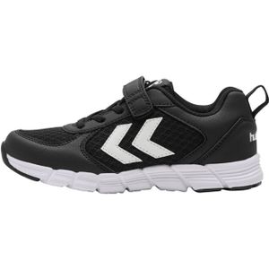 Hummel SPEED Sneaker Kinder 3278 - peach whip 36 für Kinder, schwarz, Gr. 35 EU