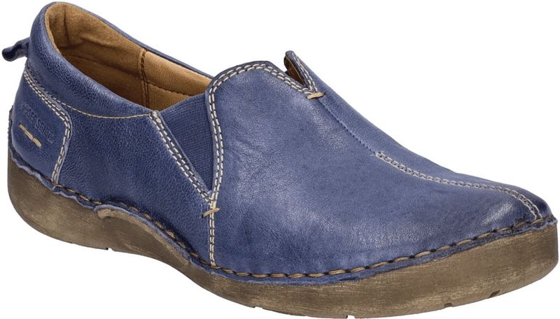 Josef Seibel Fergey 70 Schuhe Slipper blau für Damen, blau, Gr. 39 EU