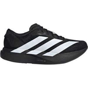 adidas Adizero EVO SL Laufschuhe Herren JH6206 - cloud white/core black/cloud white 42 für Herren, schwarz, Gr. 43 ⅓ EU / 9 UK