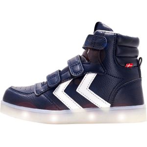 Hummel Stadil Flash LED Sneaker Kinder 4338 - deco rose 29 für Kinder, blau, Gr. 28 EU