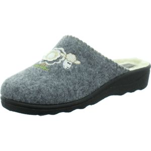 Intermax Pantoletten mit Warmfutter,Grau für Damen, grau, Gr. 40 EU