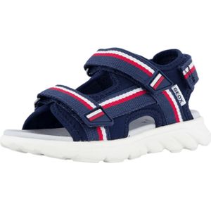 Geox J SANDAL AIRADYUM A - ELA TEXT für Kinder, blau, Gr. 34 EU
