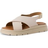 Tamaris Da.-Sandalette für Damen, beige, Gr. 37 EU