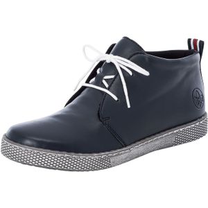Rieker L1210-14 ozean Schnürstiefel  HW 21/22 für Damen, blau, Gr. 36 EU